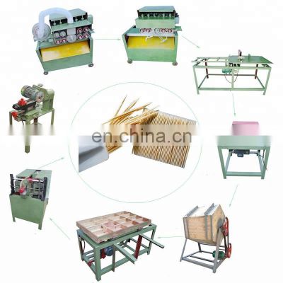 Automatic Mini Cinnamon Wood Bamboo Toothpick Machine De Production Line China Cost