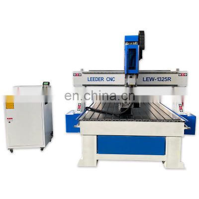 High Quality 1325 Cnc Router 4 Axis Cnc 3d Wood Woodworking Carving Engraving Cnc Machine Wood 4 Axis Cutter Price