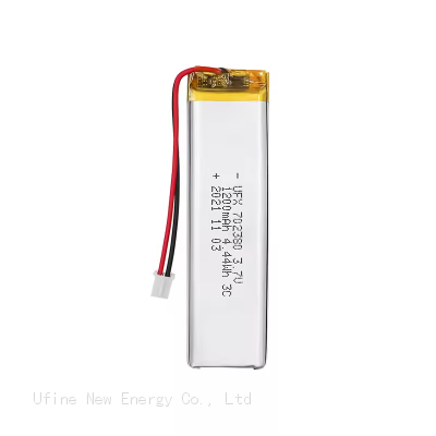 UFX 702380 3C 1200mAh 3.7V Lithium Ion Battery Manufacturer Professional Custom High Rate Discharge Battery  For Wireless Device