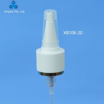 nasal sprayer xinjitai nasal spray pump Snap  on Closure 20mm