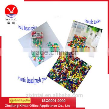 Wholesale Plastic Head Push PIns, Map Push Pins, Thumb Tacks,,Ball Head Pins With Good Use