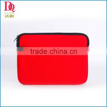2014 New Enthusiastic Hot Laptop Sleeve with Black Zipper Decoration