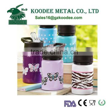 Stainless steel water bottle for kids and students