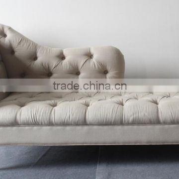 new design hot fabric chaise longue