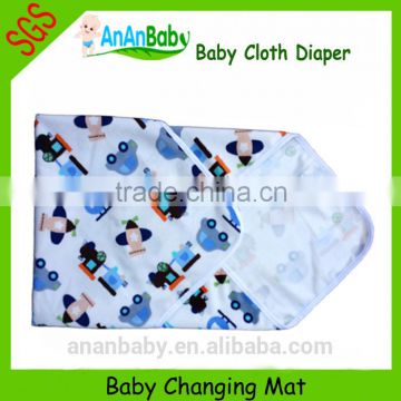 Baby diaper changing washable mat