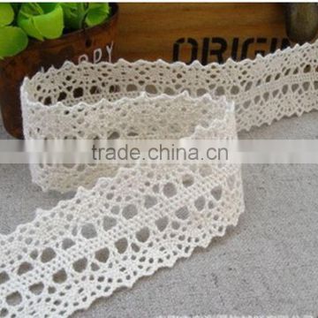Low price Cheapest crochet flower lace trim