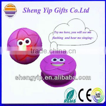 led happy music face for promotional gift item