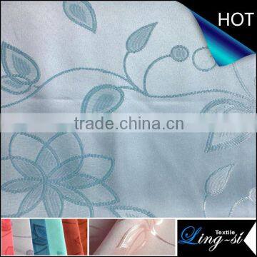 Polyester Jacquard Satin Fabric for Curtain DSN401