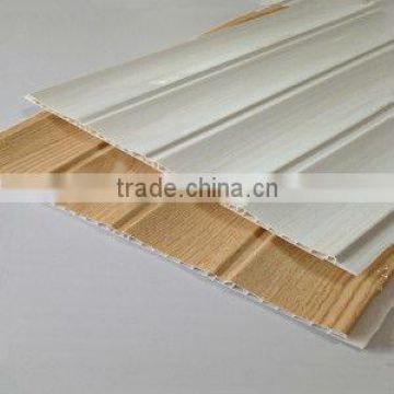 2014 Plastic PVC False Ceiling Designs Wavy Wall Panel