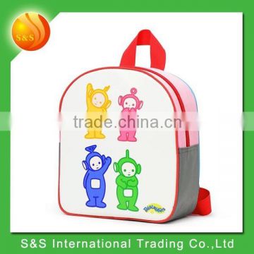 Lightweight 420D polyester lovely kids small kindergarten school bag