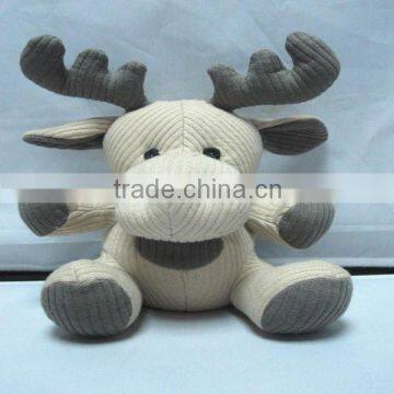 Plush Deer With Big Antler For Baby