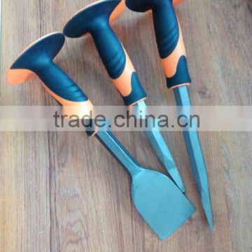 steel flat chisel floor chisel brick bolster with/without safe guard