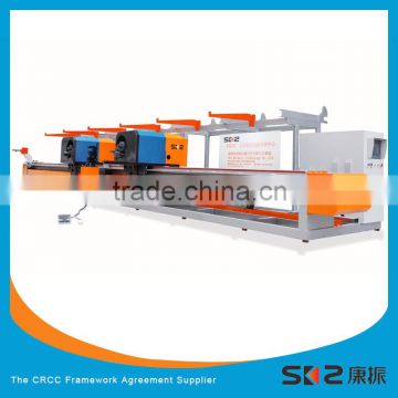 automatic servomotor controlled rebar double bending robots with two mobile bending units