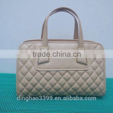 2016 new design handbag lady elegant leather handbag hot sell tote bag