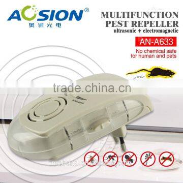 Advancecd indoor electromagnetic ultrasonic electronic insect chaser