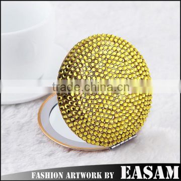 2015 fully-jewelled makeup compact mirror,whistling compact mirror                        
                                                Quality Choice