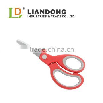 HS0108 Student scissors ,School scissors ,Rubber hand scissors