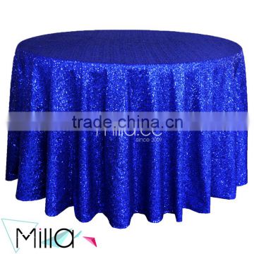 Royal Blue Glitter Table Cloth