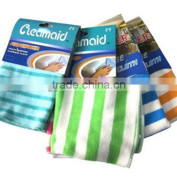 branded microfiber cleaning cloth