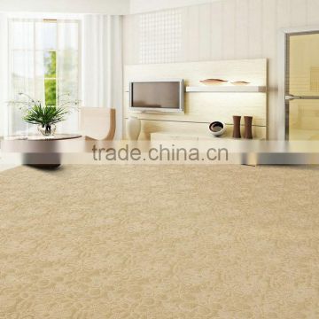 Tufted wall to wall Polypropylene carpet with woven PP backing