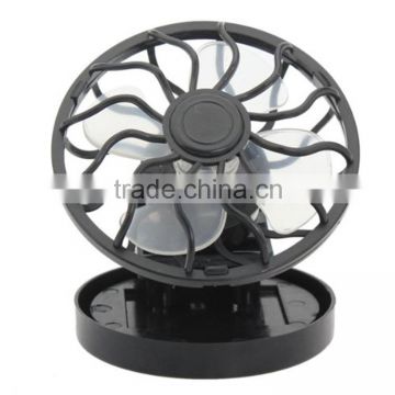 New cooling energy saving clip on solar cell fan sun power energy panel fan