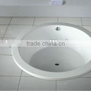 round indoor whirlpool Acrylic bathtub YG310