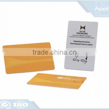 Low Frequency T5577 access control card for hotel entrance doors