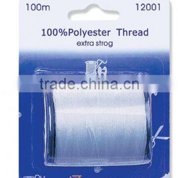 100% polyester 40s/2 high tenacity sewing thread