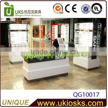 White baking paint sunglass display,locking sunglass display,sunglasses rayban display