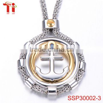 choker necklace big crystal stone 316l stainless steel anchor pendand online shop china jewelry new gold chain design for men