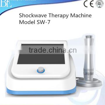 Electromagnetic shockwave machine for lower back pain therapy