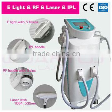 elight hair removal machine skin rejuvenation vascular treatment nd yag laser rf machine