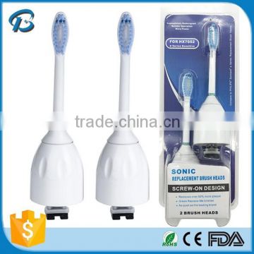 Hot sale top quality best price Sensitive top gadgets dual clean toothbrush heads E series HX7052 for Philips toothbrush