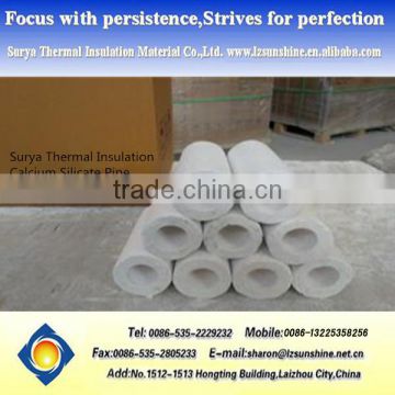Hot Water Pipe Insulation of Calcium Silicate Pipe