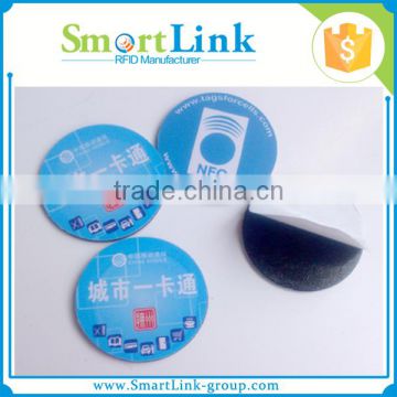 wholesale Ntag213 chip NFC paper Sticker Tags On Metal price, Small Custom NFC anti-metal Stickers used on phone