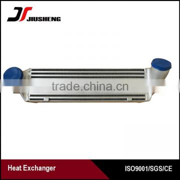 Customize air cooled brazed aluminum plate bar turbo intercooler for sale
