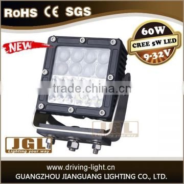 Super bright led headlight 60w spot beam offraod 12v led work light for suv jeep