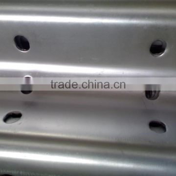 galvanized and coated steel highway guardrail