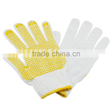 Popular PVC Dotted GLove With Antiskid Function