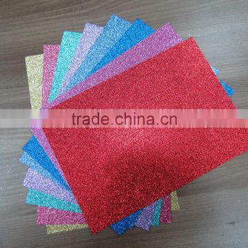 A4 200gsm crafts glitter paper cardboard
