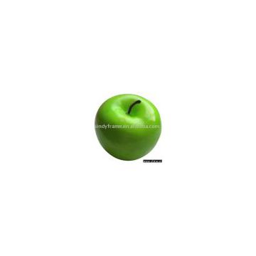 Artificial green apple