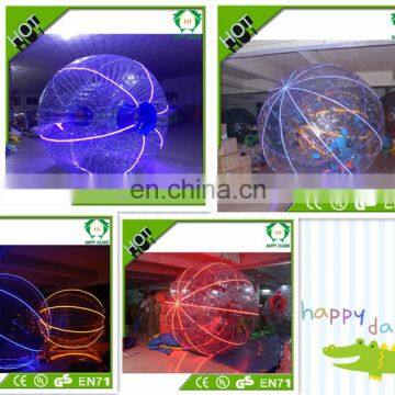 LED Inflatable Zorb Ball,glass ball ,bubble roller