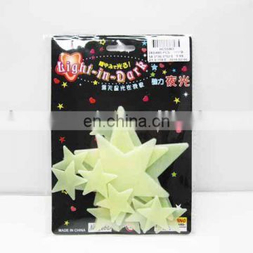 Stickers Luminous star toys glow up in the dark stickers