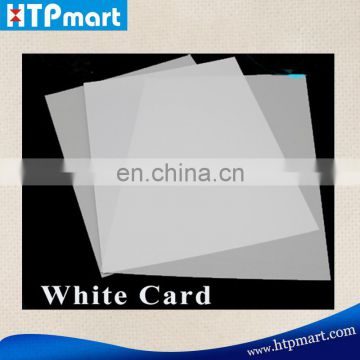 Factory price PVC PET card material For inkjet printer White Gold Silver