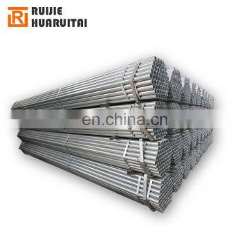 6m length scaffold pipe Hot dip Galvanized round steel pipe 48.3mm x 2.4mm thick