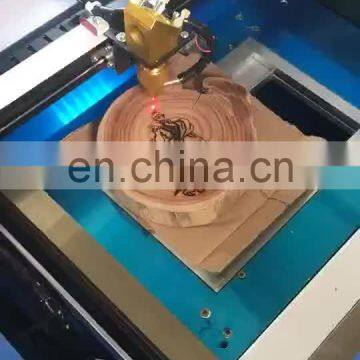 CO2 3d laser name tags engraver machine for engraving and cutting 40w