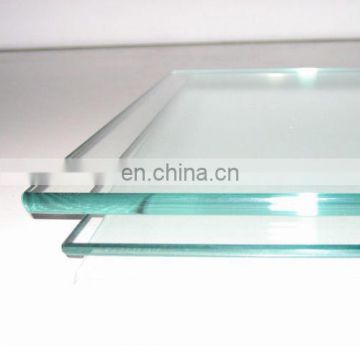 safety 8mm 10mm 12mm thk building clear tempered glass