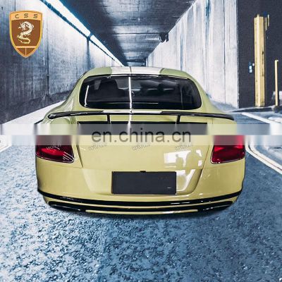 Mansori Style Carbon Fiber Rear Spoiler For Bentley Continental Gt Wing