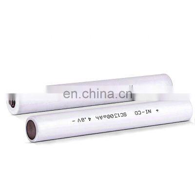 New SC1300 NICD C size 1300mAh rechargeable battery 4.8V nicd cell battery for Special LED flashlight