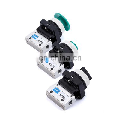 Pneumatic Mechanical Valve with lock button MOV321-EB